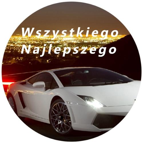 OPŁATEK NA TORT URODZINY LAMBORGHINI AUTO BIAŁE