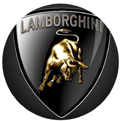 OPŁATEK NA TORT LAMBORGHINI LOGO