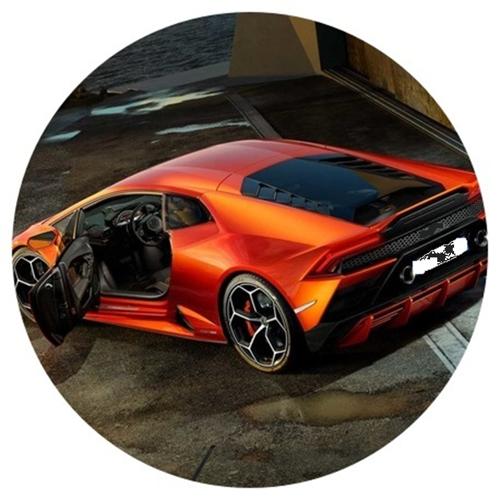 OPŁATEK NA TORT LAMBORGHINI FURA AUTO BRYKA