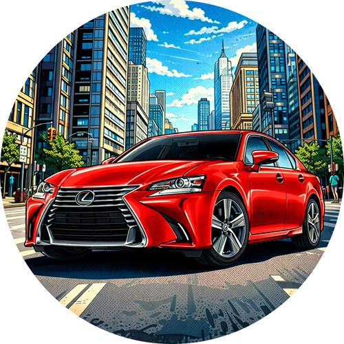 OPŁATEK NA TORT URODZINY LEXUS AUTO SAMOCHÓD