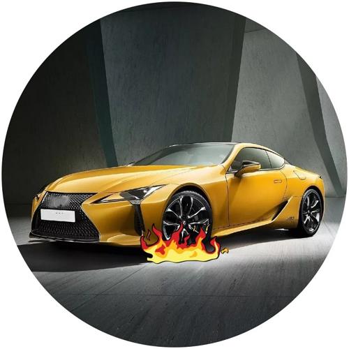 OPŁATEK NA TORT LEXUS AUTO BRYKA