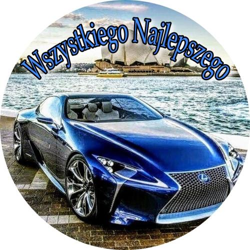 OPŁATEK NA TORT LEXUS AUTO SAMOCHÓD FURA