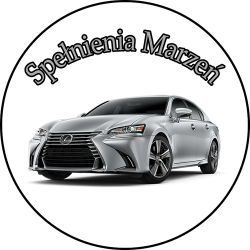 OPŁATEK NA TORT LEXUS AUTO SAMOCHÓD