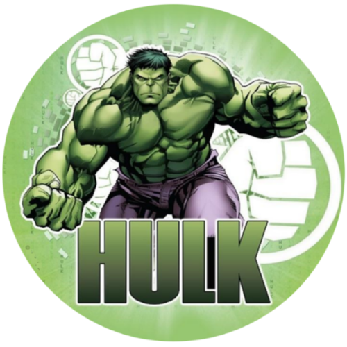OPŁATEK NA TORT HULK BOHATER POSTAĆ