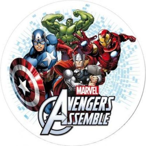 OPŁATEK NA TORT AVENGERS SUPER BOHATERZY