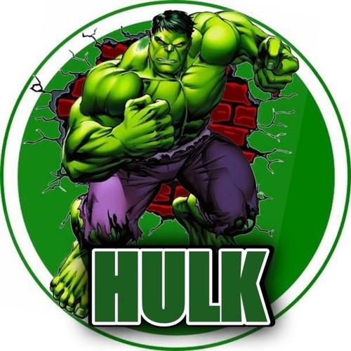 OPŁATEK NA TORT HULK BOHATER POSTAĆ