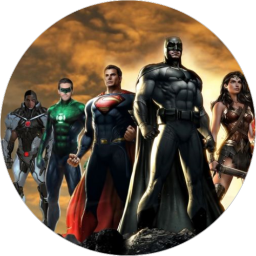 OPŁATEK NA TORT BATMAN NIETOPERZ SUPERMAN