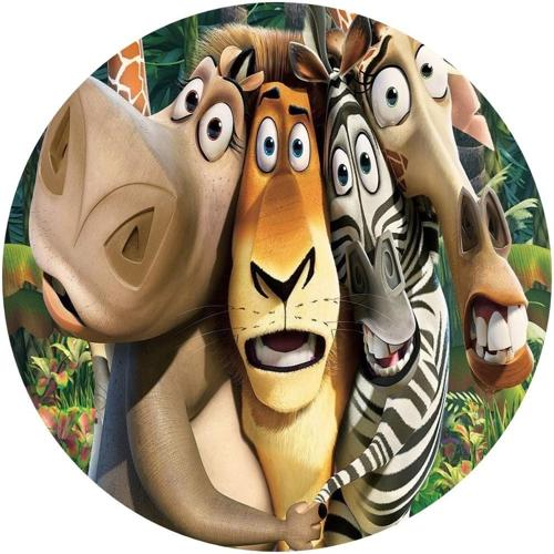 OPŁATEK NA TORT MADAGASKAR ALEX MARTY MELMAN