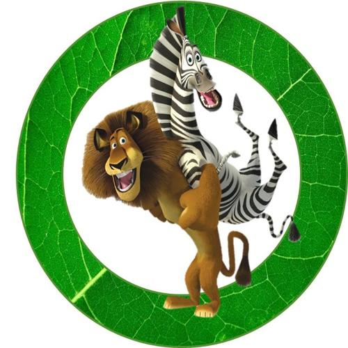 OPŁATEK NA TORT MADAGASKAR ALEX MARTY