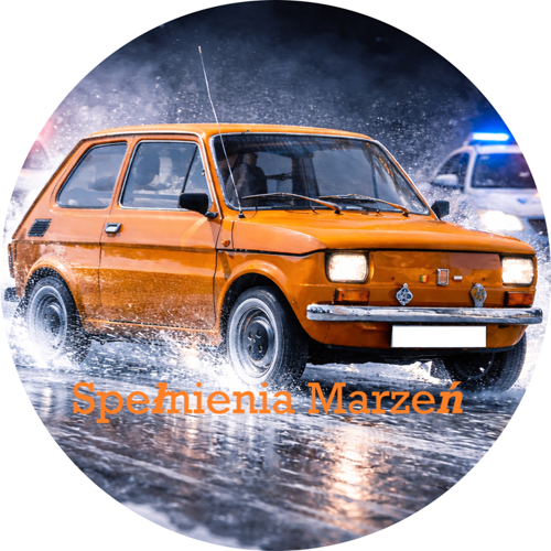 OPŁATEK NA TORT FIAT 126p MALUCH FIACIK