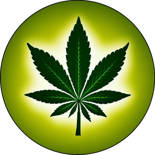 OPŁATEK NA TORT MARIHUANA LIŚĆ KONOPIA ZIOŁO