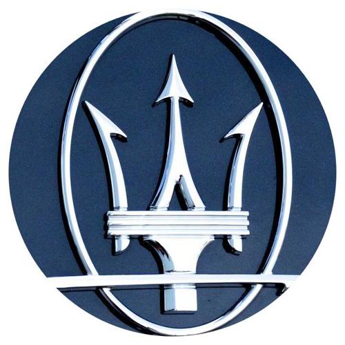 OPŁATEK NA TORT MASERATI SAMOCHÓD LOGO