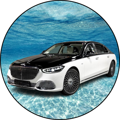 OPŁATEK NA TORT MERCEDES MAYBACH S-KLASA