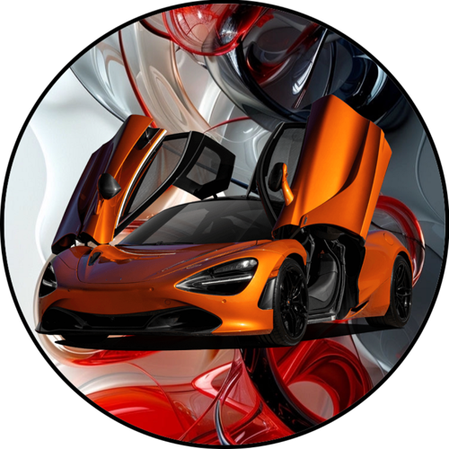 OPŁATEK NA TORT MCLAREN F1 BOLID
