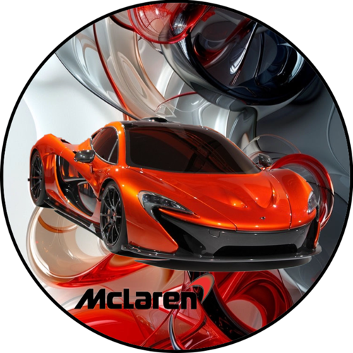 OPŁATEK NA TORT MCLAREN F1 BOLID SPORT