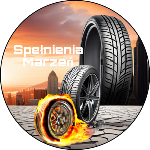 OPŁATEK NA TORT FELGI KOŁA MECHANIK