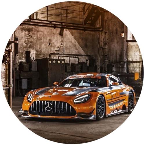 OPŁATEK NA TORT MERCEDES GT AMG AUTO