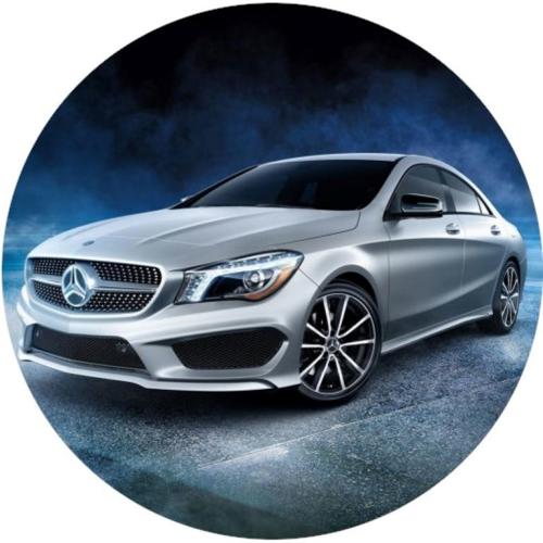 OPŁATEK NA TORT MERCEDES CLA AUTO