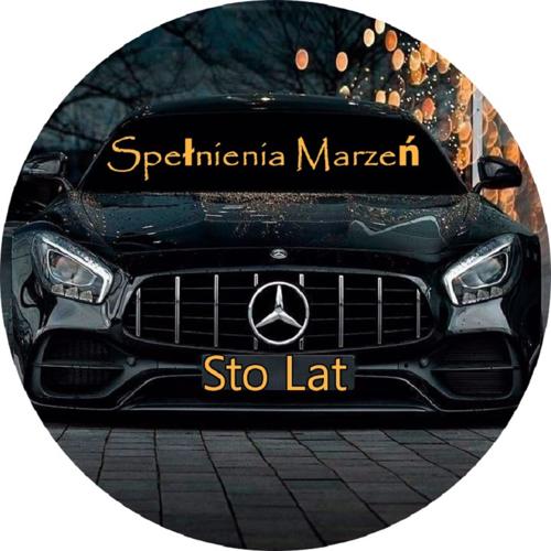 OPŁATEK NA TORT MERCEDES SL COUPE AUTO