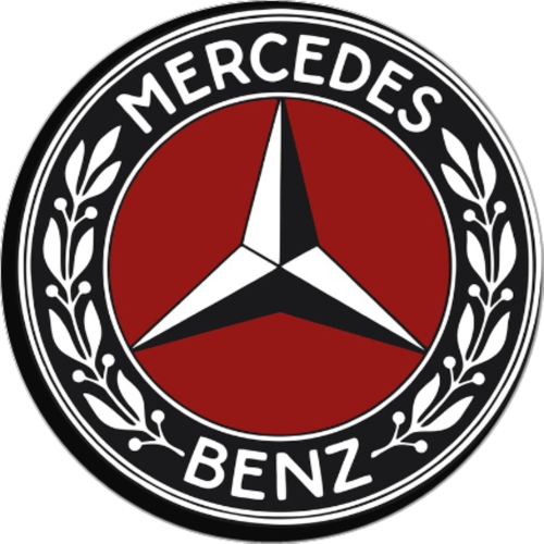 OPŁATEK NA TORT URODZINY MERCEDES LOGO