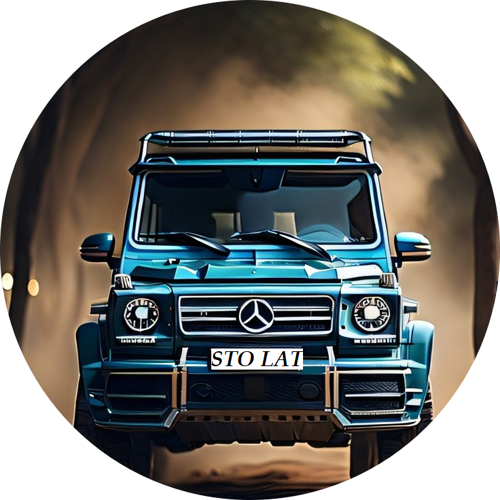 OPŁATEK NA TORT MERCEDES JEEP TERENÓWKA G-KLASA