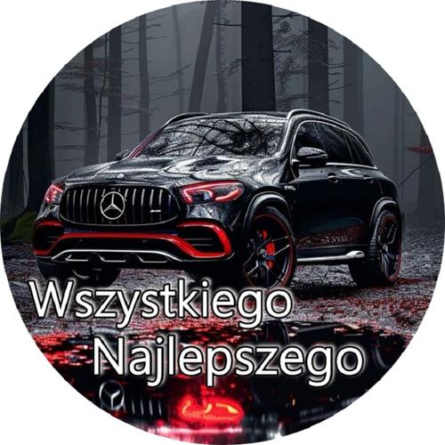 OPŁATEK NA TORT MERCEDES AUTO GLC