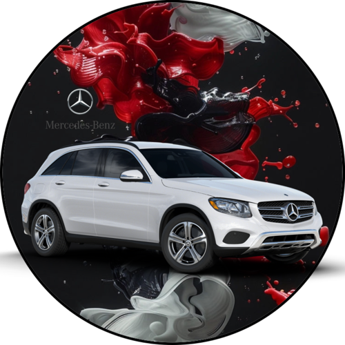 OPŁATEK NA TORT MERCEDES GLK AUTO