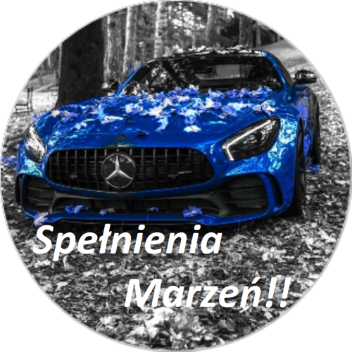 OPŁATEK NA TORT MERCEDES CLS AUTO LOGO