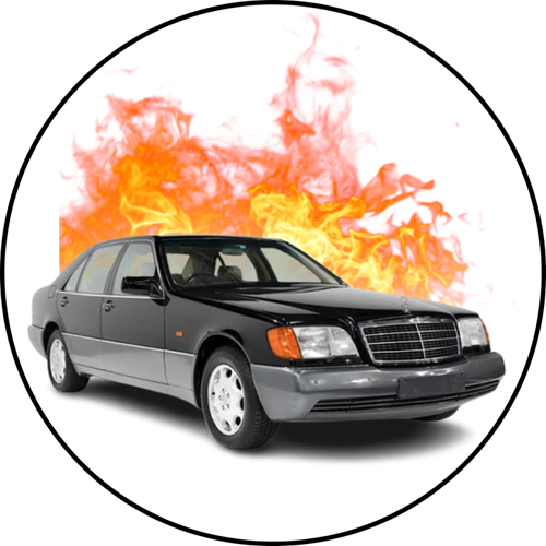 OPŁATEK NA TORT MERCEDES W140 AUTO SAMOCHÓD