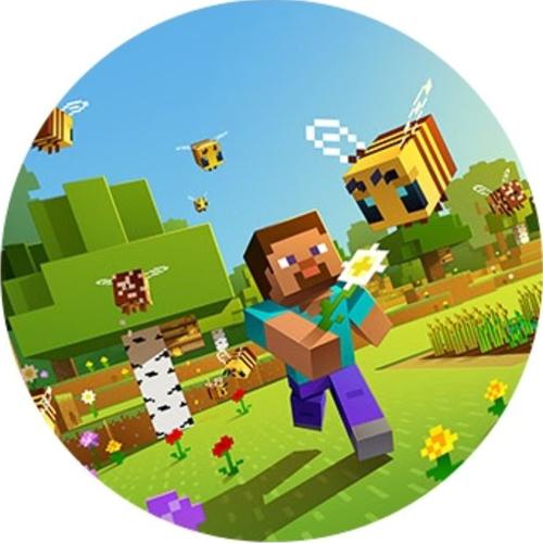OPŁATEK NA TORT MINECRAFT GRA