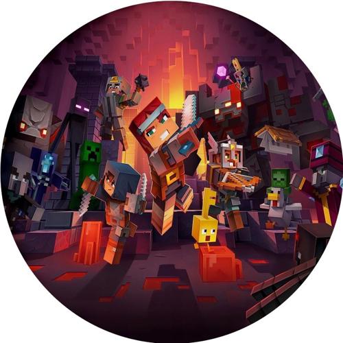 OPŁATEK NA TORT MINECRAFT PIXEL TNT
