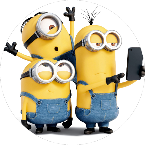 OPŁATEK NA TORT MINIONKI BELLO
