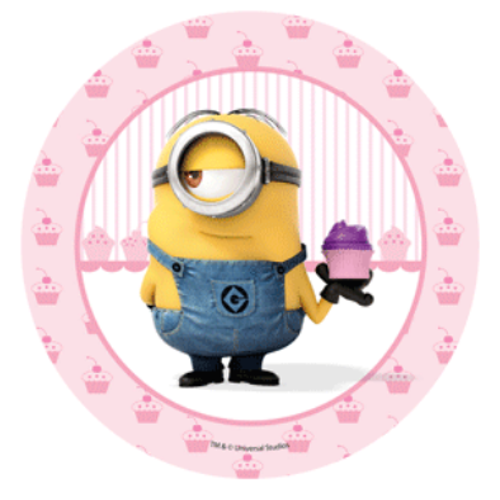 OPŁATEK NA TORT MINIONKI POSTAĆ