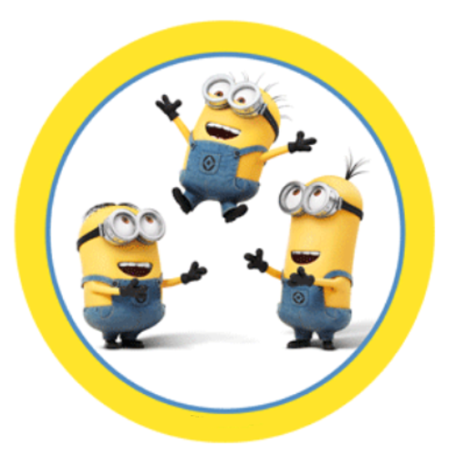 OPŁATEK NA TORT MINIONKI POSTACIE