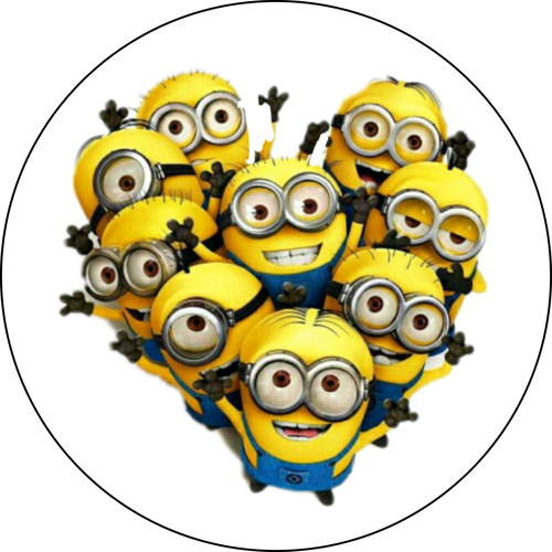 OPŁATEK NA TORT MINIONKI DRU