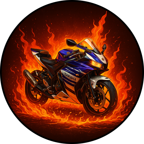 OPŁATEK NA TORT MOTOR YAMAHA HONDA ŚCIGACZ