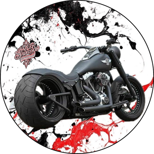 OPŁATEK NA TORT MOTOR HARLEY DAVIDSON