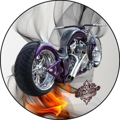 OPŁATEK NA TORT MOTOR HARLEY DAVIDSON