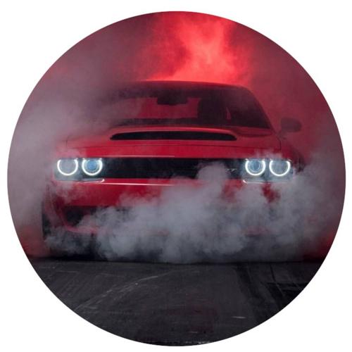 OPŁATEK NA TORT DODGE CHARGER BRYKA