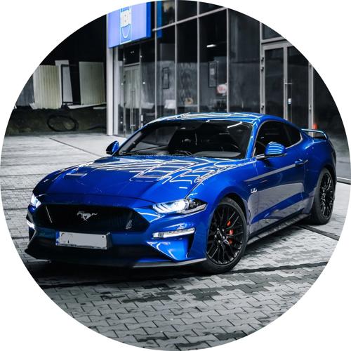 OPŁATEK NA TORT FORD MUSTANG AUTO BRYKA
