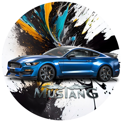 OPŁATEK NA TORT FORD MUSTANG AUTO