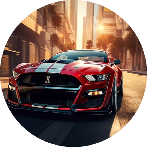 OPŁATEK NA TORT FORD MUSTANG SHELBY