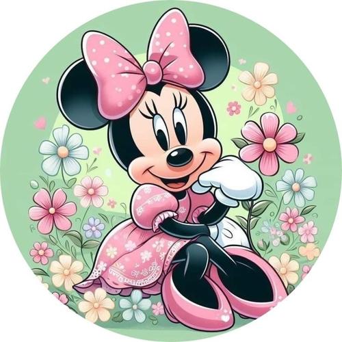 OPŁATEK NA TORT URODZINY MYSZKA MINNIE