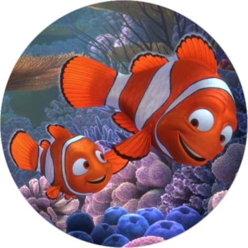OPŁATEK NA TORT NEMO RYBA RYBKA