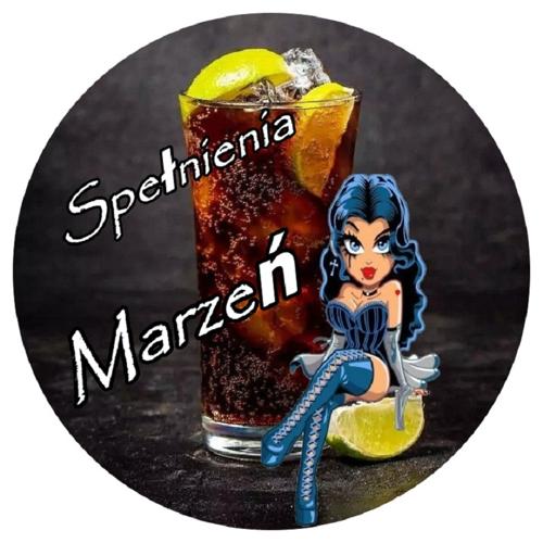 OPŁATEK NA TORT KOBIETA POSTAĆ WHISKY DRINK