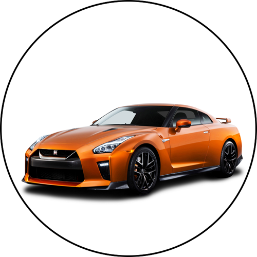 OPŁATEK NA TORT NISSAN GTR AUTO SAMOCHÓD