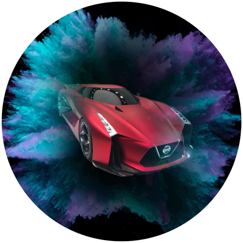 OPŁATEK NA TORT NISSAN AUTO BRYKA