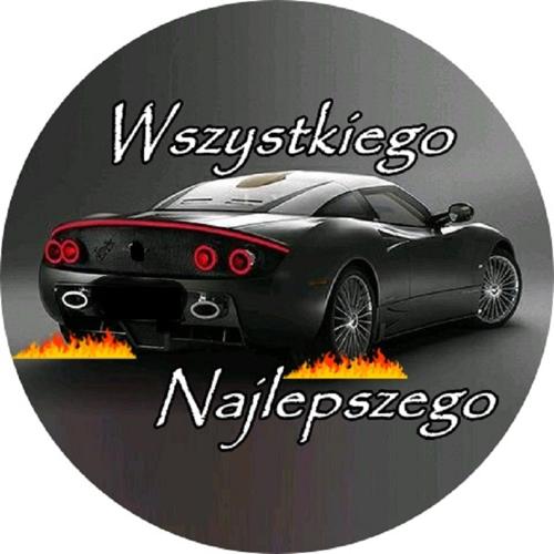 OPŁATEK NA TORT URODZINY NISSAN AUTO SAMOCHÓD