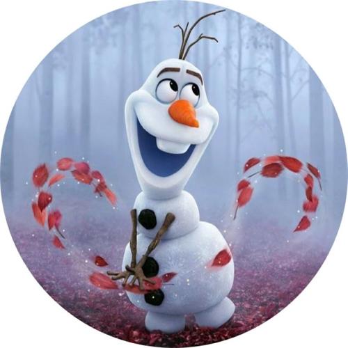 OPŁATEK NA TORT URODZINY FROZEN OLAF