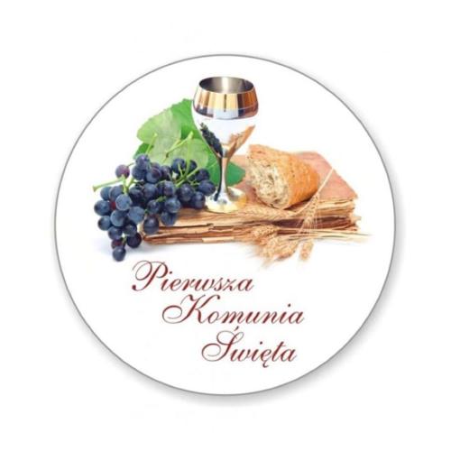OPŁATEK NA TORT PIERWSZA KOMUNIA ŚWIĘTA